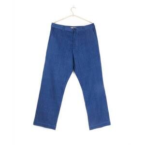 NEW UMBER & OCHRE unisex - tamal cotton twill pant in indigo